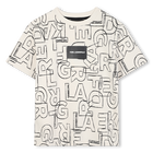 T-shirt met korte mouwen KARL LAGERFELD KIDS 
                    BOY