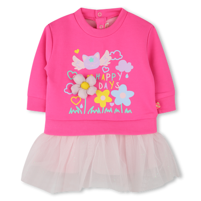 Tutu-jurk in twee materialen BILLIEBLUSH GIRL