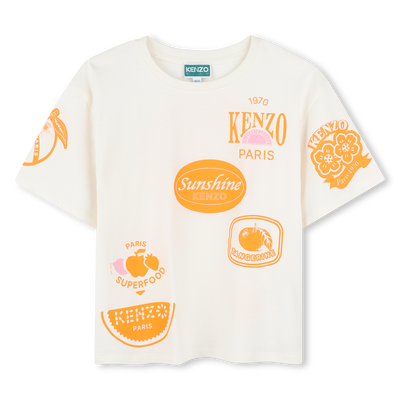 T-shirt met korte mouwen KENZO KIDS GIRL