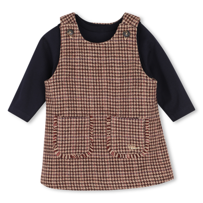 Set van jurk en t-shirt CHLOE MEISJE