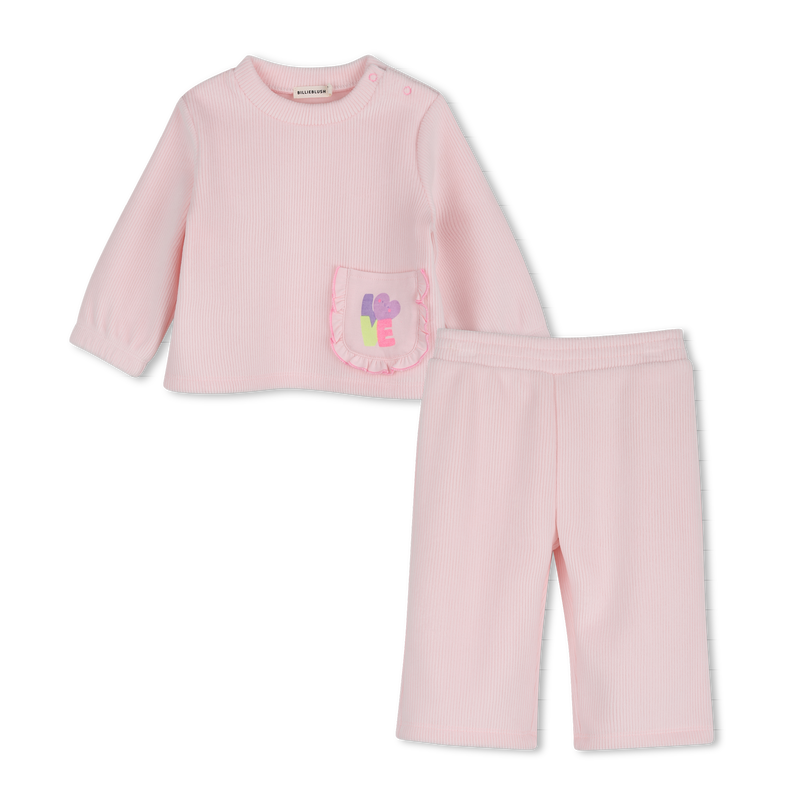 Sweat- en broekset BILLIEBLUSH 
                        GIRL