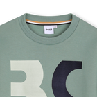T-shirt met korte mouwen BOSS 
                    BOY