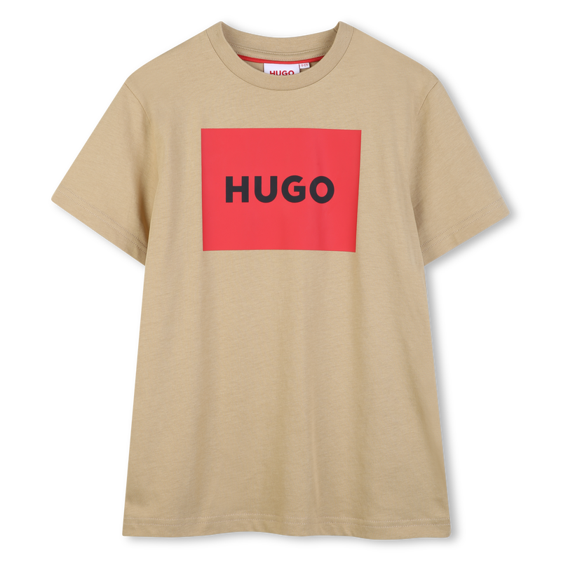 T-SHIRT MET KORTE MOUWEN HUGO 
                        BOY