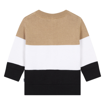 Gestreepte katoenen trui BOSS BOY