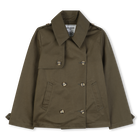 Korte trenchcoat met dubbele rij knopen ZADIG VOLTAIRE 
                    GIRL