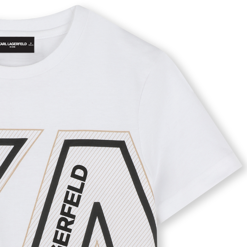 T-shirt met korte mouwen KARL LAGERFELD KIDS 
                        BOY