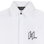Overhemd met lange mouwen KARL LAGERFELD KIDS 
                    BOY