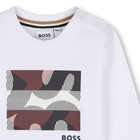 T-shirt met lange mouwen BOSS 
                    BOY