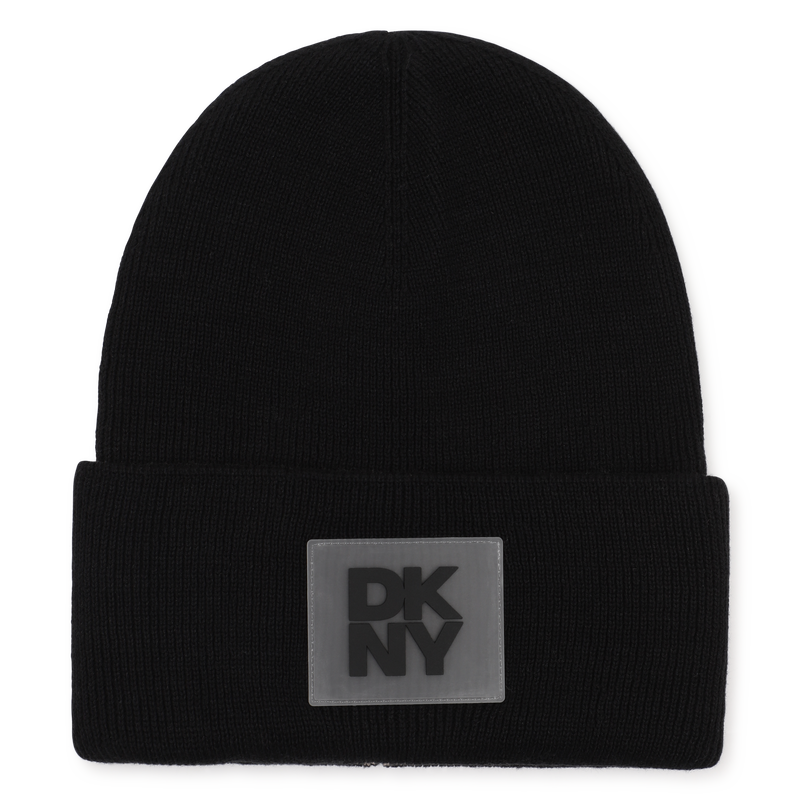 Reversible gebreide muts DKNY 
                        UNISEX