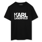 T-shirt met korte mouwen KARL LAGERFELD KIDS 
                    BOY
