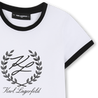 T-shirt met korte mouwen KARL LAGERFELD KIDS 
                    GIRL