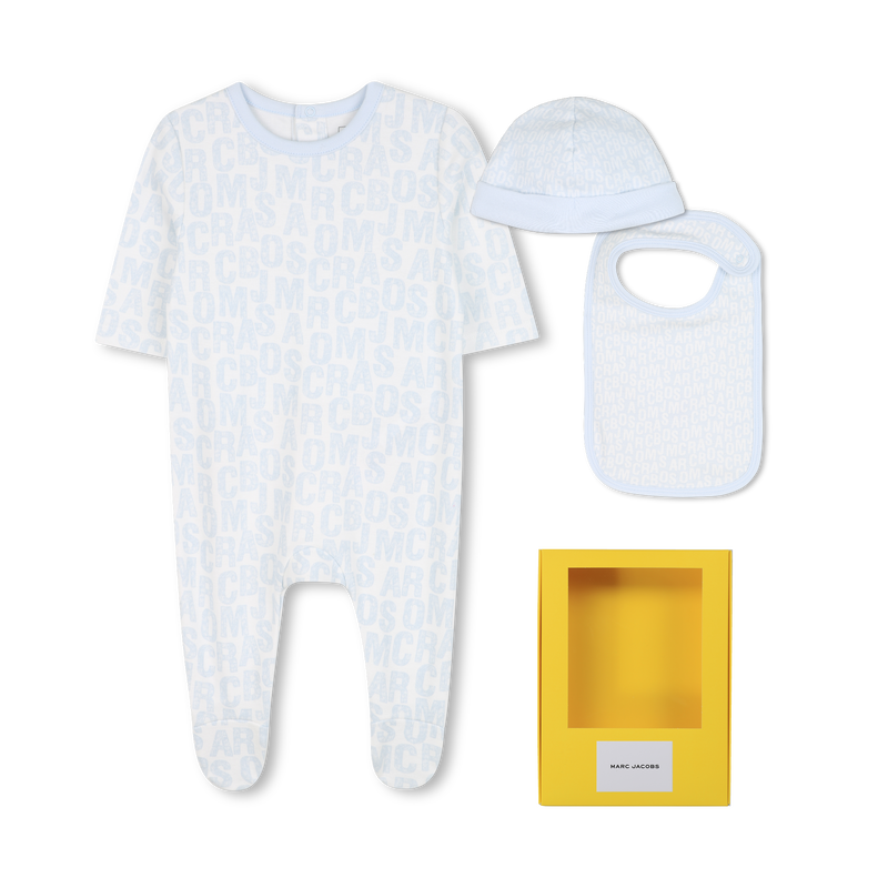 Set pyjama, slabbetje en muts MARC JACOBS 
                        UNISEX