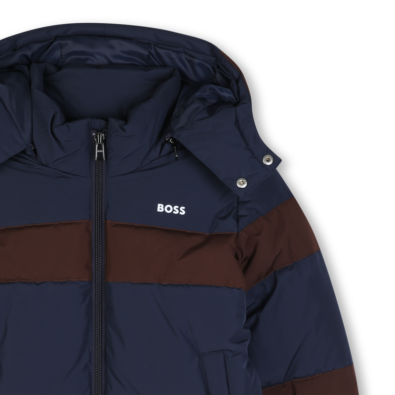 Hoofddoek met capuchon BOSS 
                        JONGEN