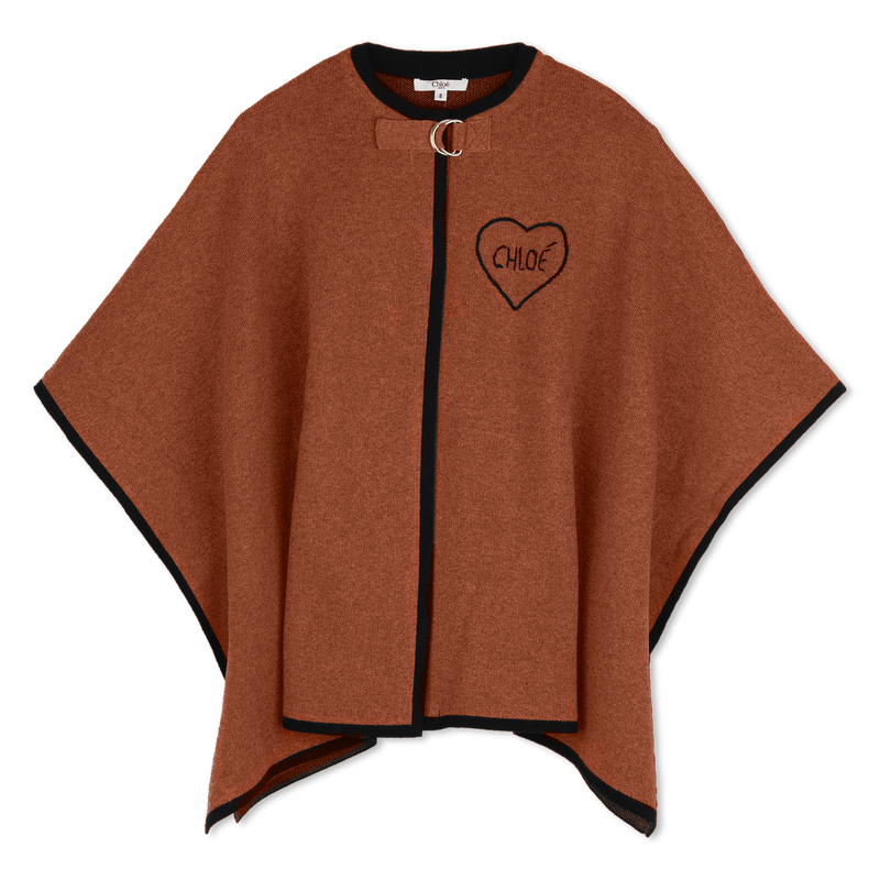 Gebreide cape CHLOE 
                        GIRL