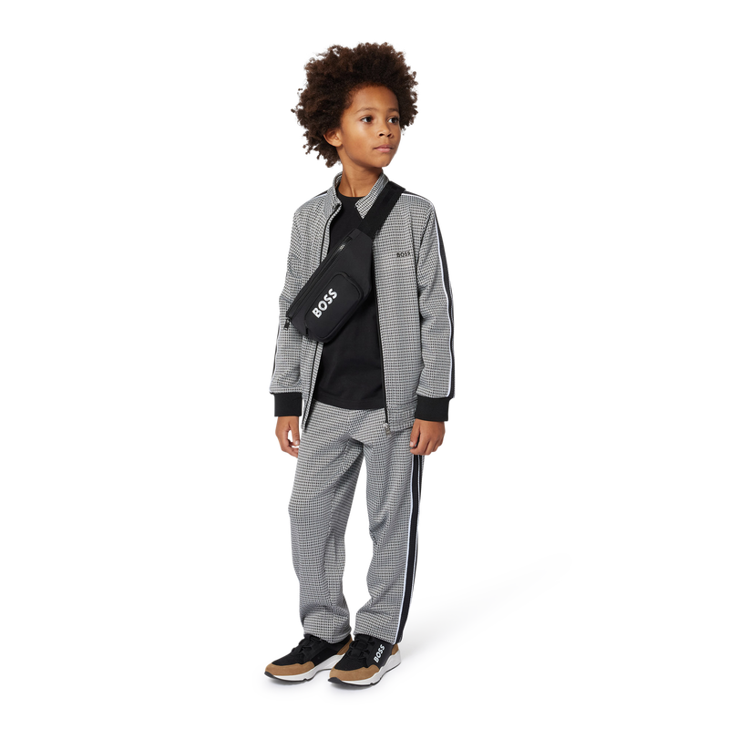 Vest met rits en print BOSS 
                        BOY