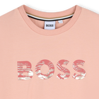 T-shirt met korte mouwen BOSS 
                    GIRL