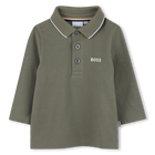 Poloshirt met lange mouwen, LINDE, hi-res
