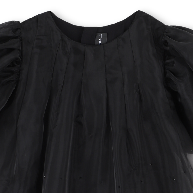 Jurk met korte mouwen KARL LAGERFELD KIDS 
                        GIRL