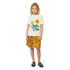 T-shirt met zonnebloemprint KENZO KIDS 
                    UNISEX