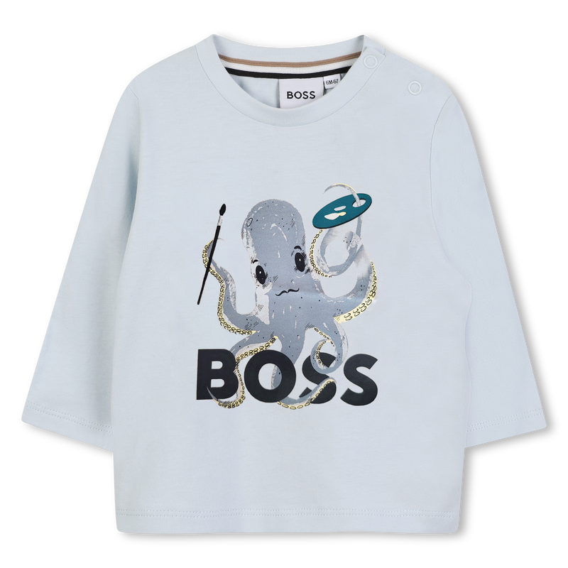 T-shirt met lange mouwen BOSS 
                        BOY
