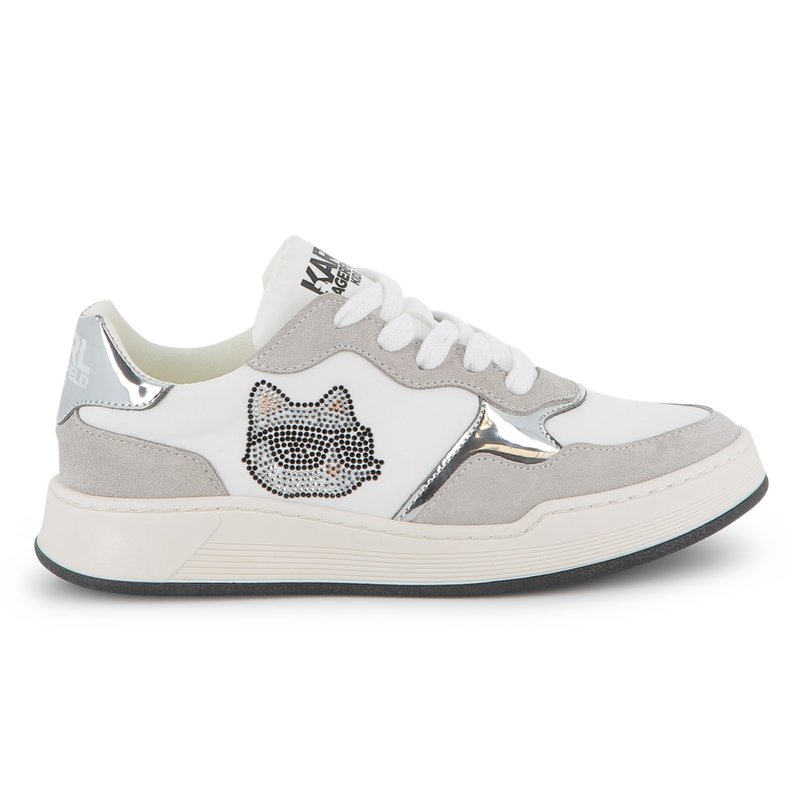 Lage sneakers met veters KARL LAGERFELD KIDS 
                        GIRL