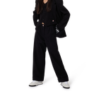 Broek met plooien en omslag DKNY 
                    GIRL
