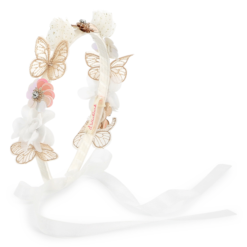 Diadeem - bloemen en vlinders BILLIEBLUSH 
                        GIRL