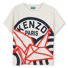 Katoenen T-shirt, korte mouwen KENZO KIDS 
                    UNISEX