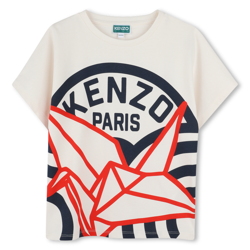Katoenen T-shirt, korte mouwen KENZO KIDS 
                        UNISEX