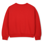 Ongeborsteld fleece sweatshirt KENZO KIDS 
                    GIRL