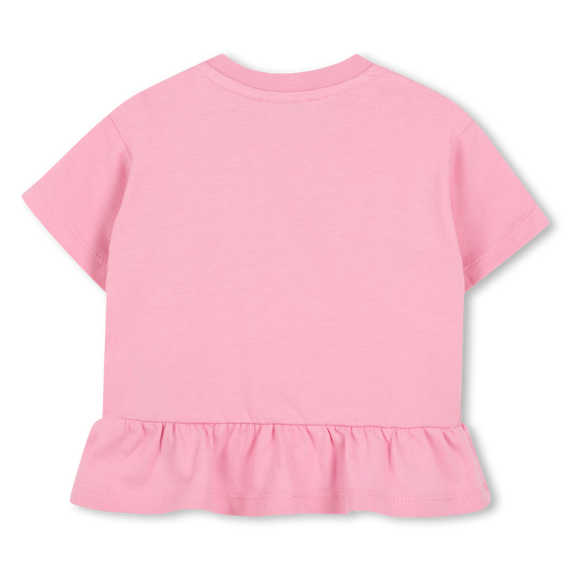 Katoenen T-shirt en legging KENZO KIDS 
                        GIRL