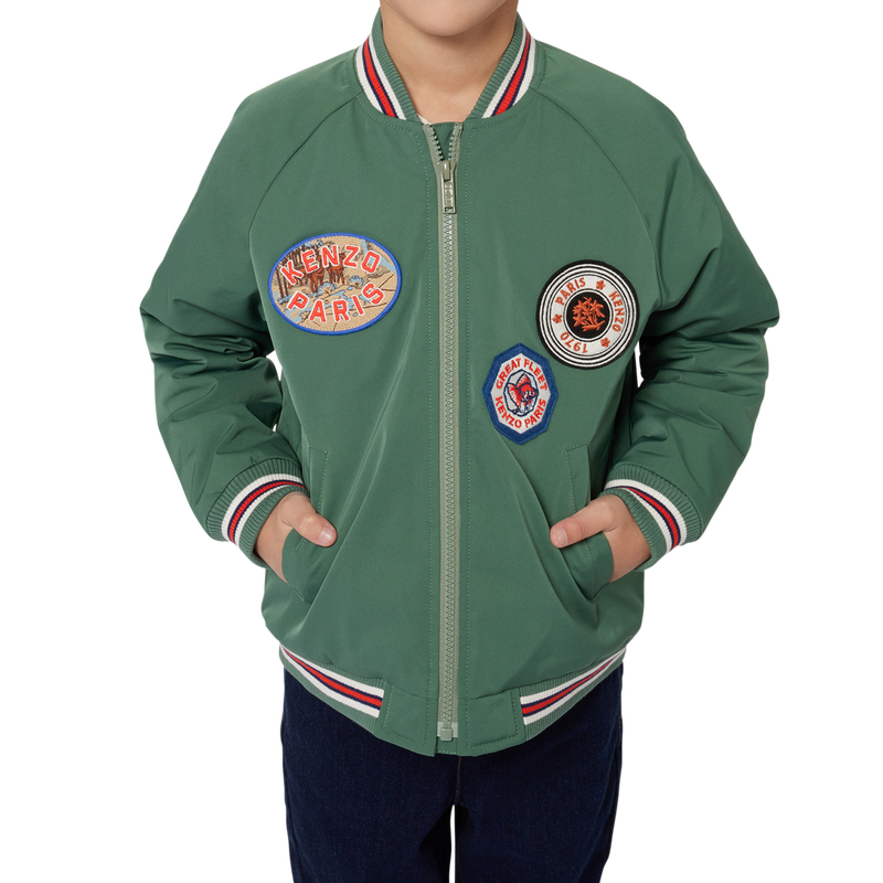 Jack met rits en raglanmouwen KENZO KIDS 
                        UNISEX