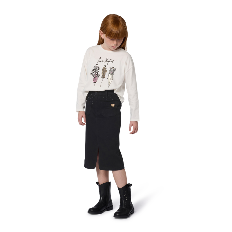 T-shirt met lange mouwen SONIA RYKIEL 
                        GIRL