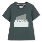 T-shirt met korte mouwen BOSS 
                    BOY