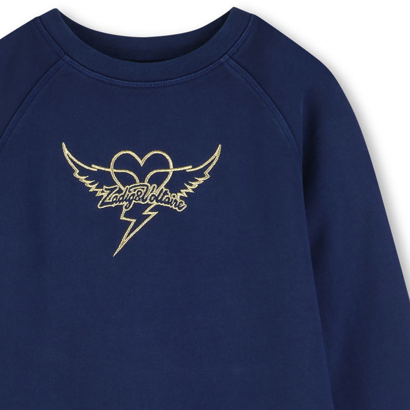 SWEATSHIRT MET RONDE HALS ZADIG & VOLTAIRE 
                        GIRL