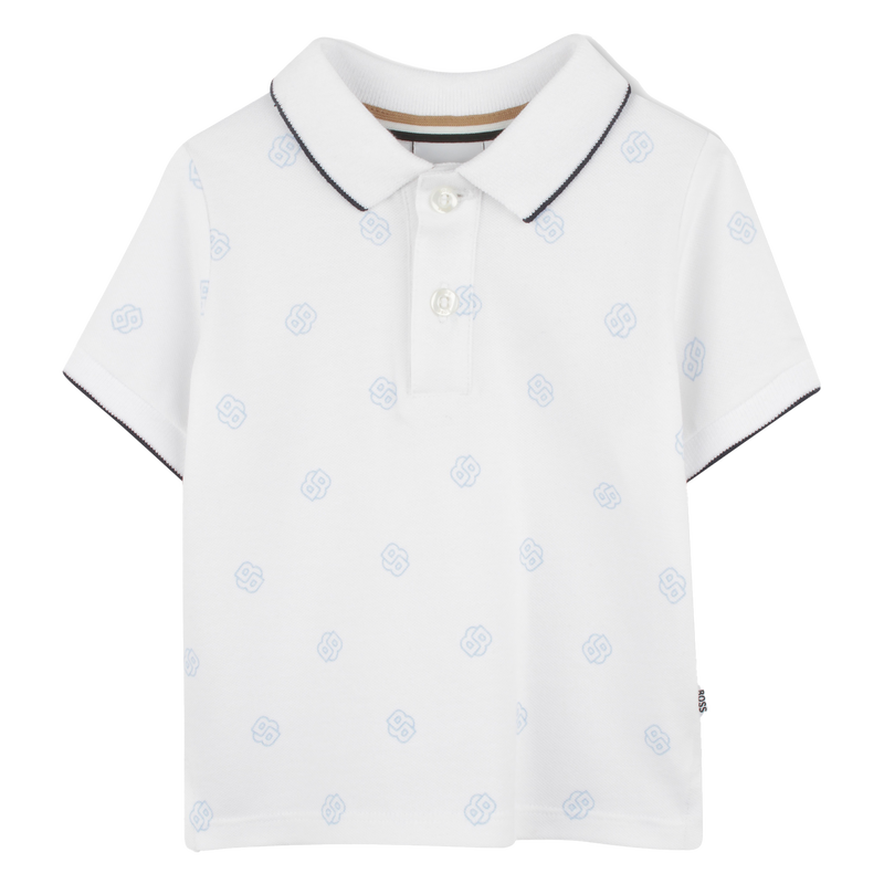 Polo met korte mouwen BOSS 
                        JONGEN