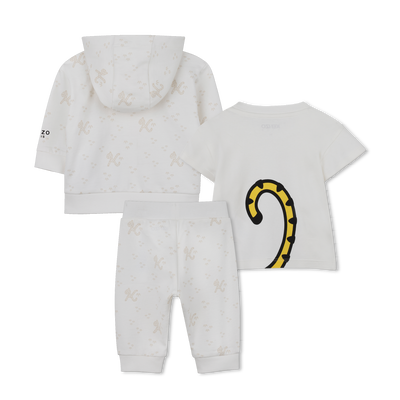 Set broek, cardigan en T-shirt KENZO KIDS UNISEX