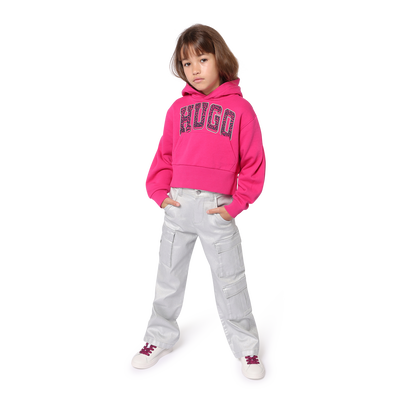 Sweatshirt van fleece HUGO GIRL