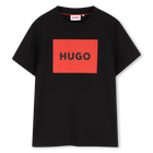 T-shirt, ZWART, hi-res