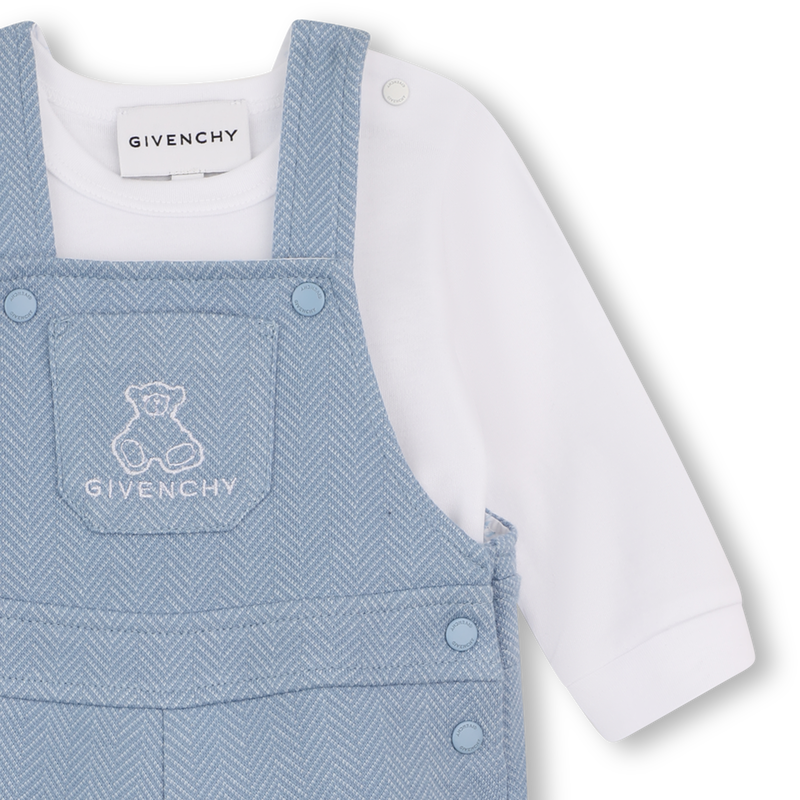 Overall- en T-shirtset GIVENCHY 
                        JONGEN