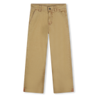 Broek met zakken van twill TIMBERLAND 
                    JONGEN