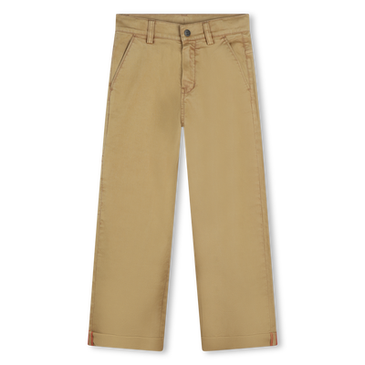 Broek met zakken van twill TIMBERLAND JONGEN