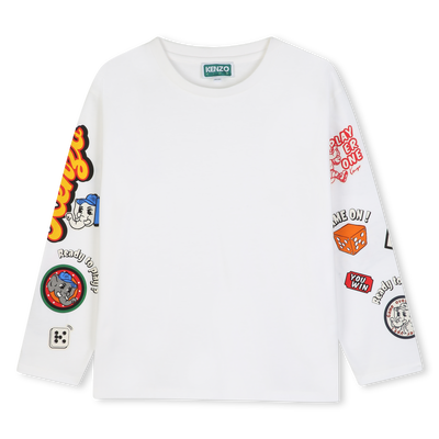 T-shirt met lange mouwen KENZO KIDS BOY