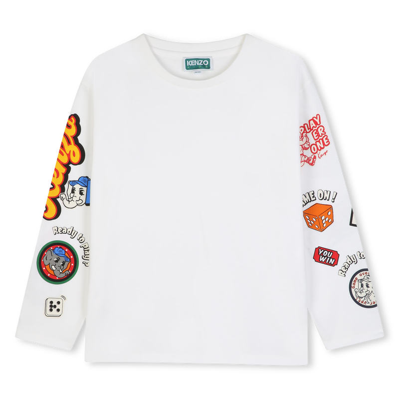 T-shirt met lange mouwen KENZO KIDS 
                        BOY