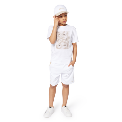 Bermuda met stroken opzij BOSS BOY