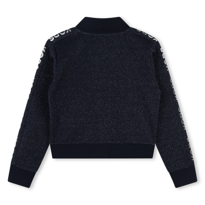 Fleece vest met lovertjes MICHAEL KORS GIRL