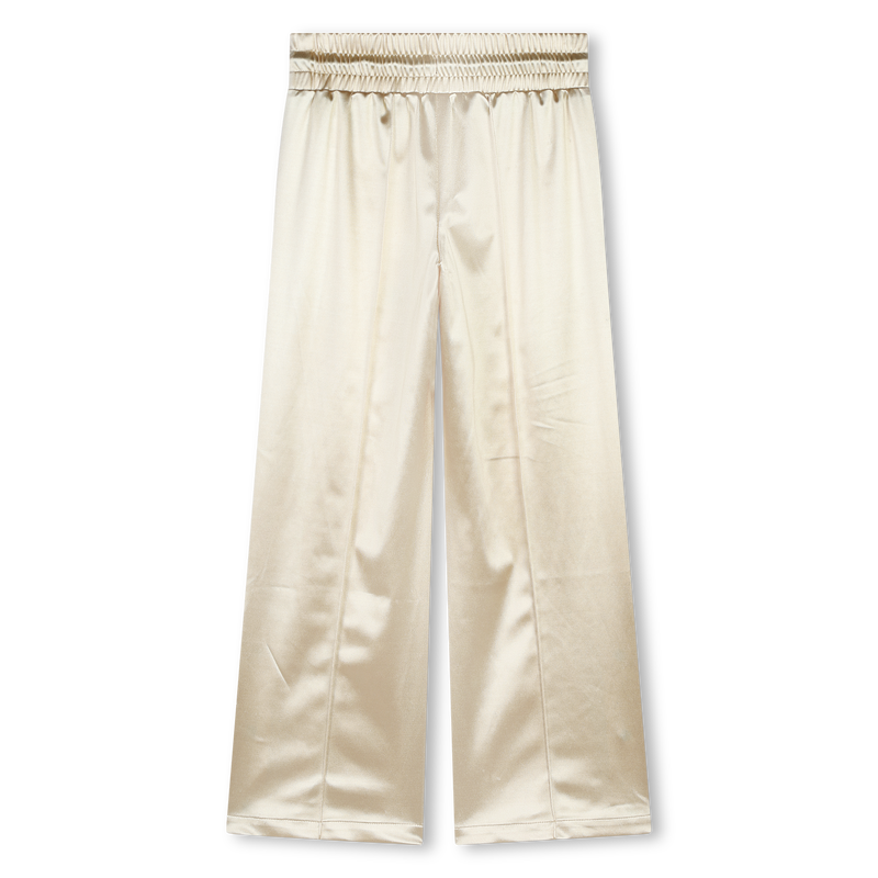 Brede glanzende broek DKNY 
                        GIRL