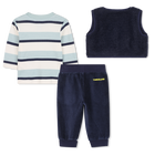 Driedelige outfit met zebrapatroon TIMBERLAND 
                    BOY