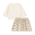 T-shirt en rok set MICHAEL KORS 
                    MEISJE