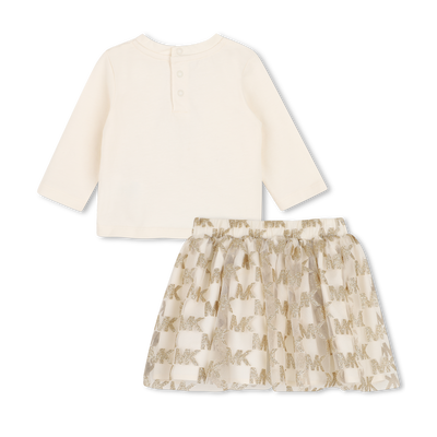 T-shirt en rok set MICHAEL KORS MEISJE